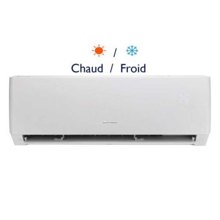 GREE Climatiseur Split ON OFF 12000BTU Blanc Chaud Froid Tropicalié