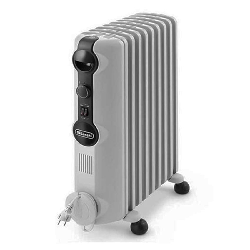 DELONGHI Radiateur Bain Huile TRRS0920 9 Éléments 2000 W Blanc