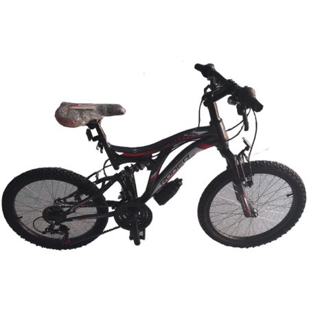 RODEO Bicyclette VTT 6020 20 Pouces Noir