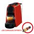 Machine à Café NESPRESSO Essenza 0.6 L | Mini D30 - Rouge 